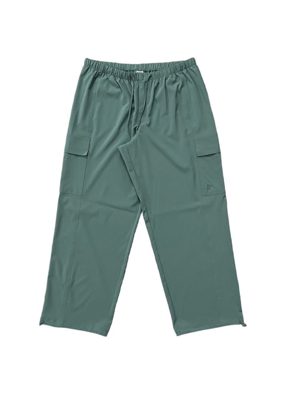 PINK Tech Stretch Cargo Parachute Pants Green Size Large